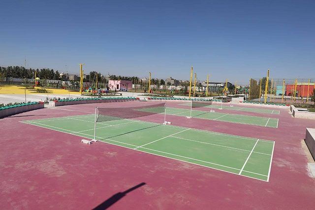 زمین تنیس بوستان مادر و کودک