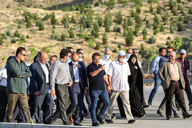 روز افتتاح کوه پارک مشهد